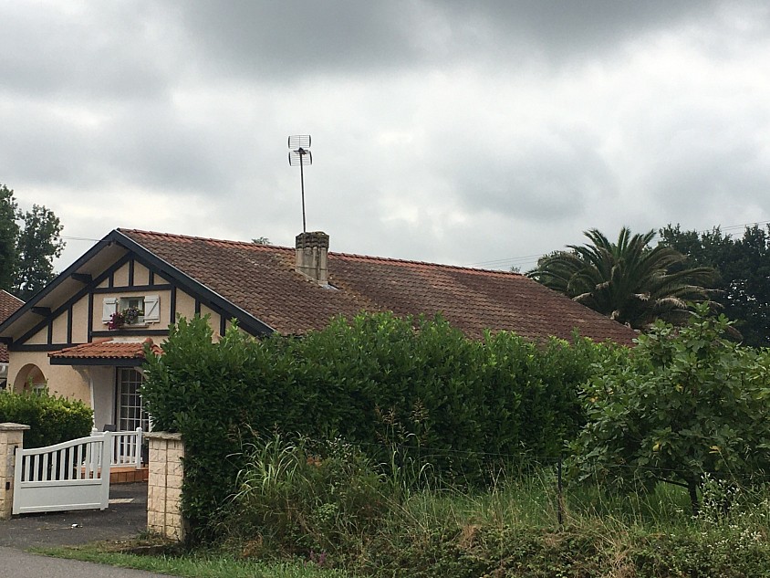 Avant nettoyage toiture